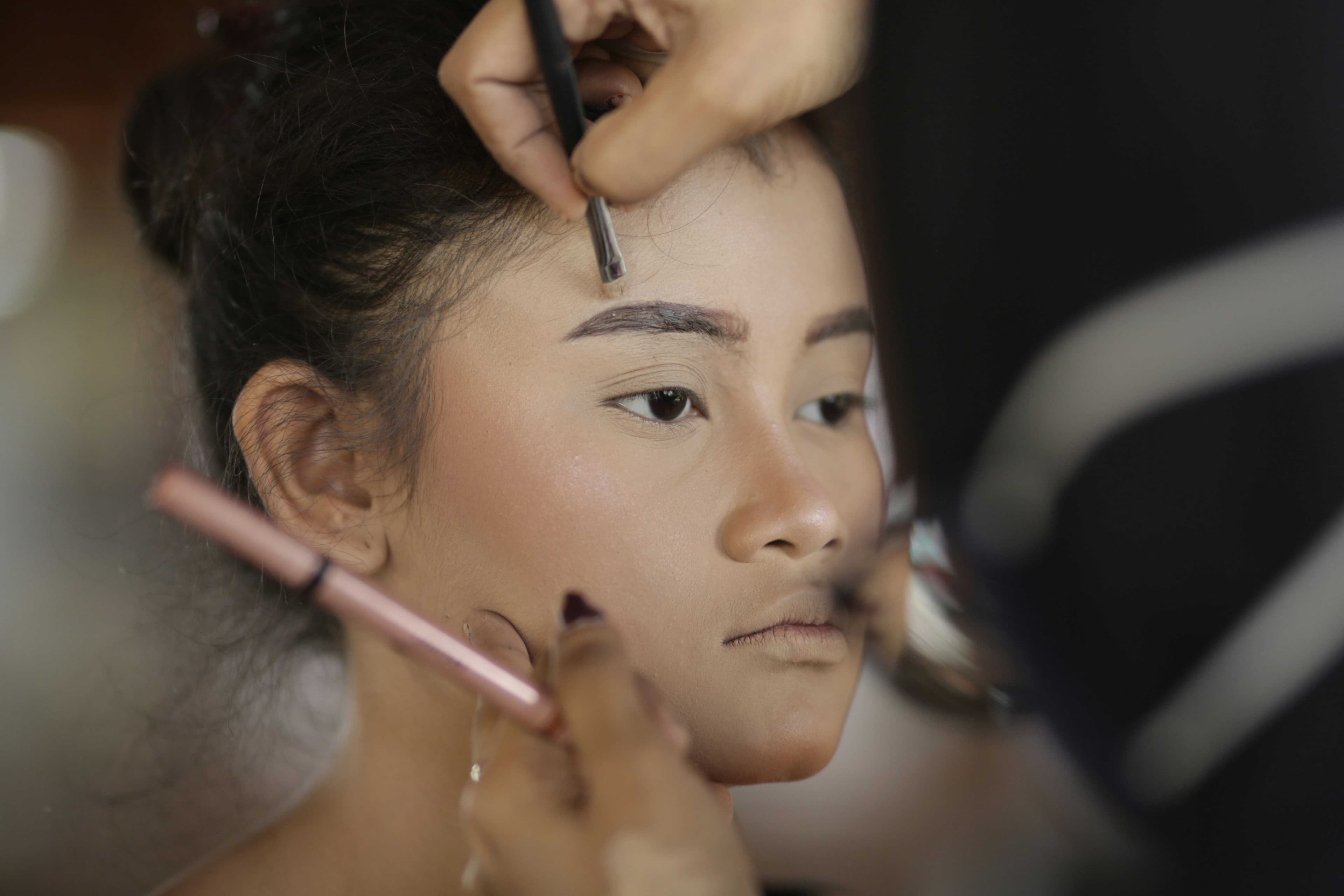 Permanent makeup and eyebrow service in Jalandhar at Anthéa Makeover